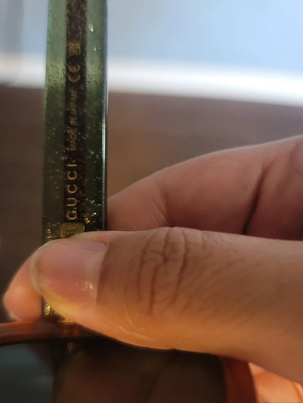 Gucci Women’s Tortoise Frame Sunglasses with Signature Stripe - Picture 9 of 11